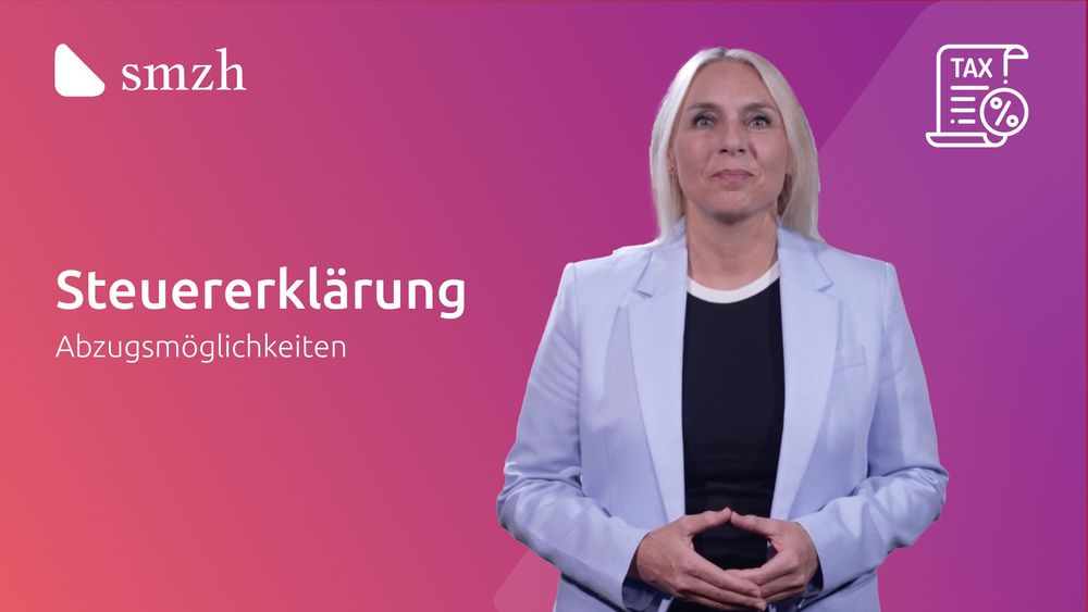 Steuererklärung: Abzugmöglichkeiten - Video